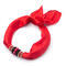 Jewelry scarf Stewardess - red - 1/2