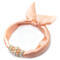 Jewelry scarf Stewardess - peach orange - 1/2
