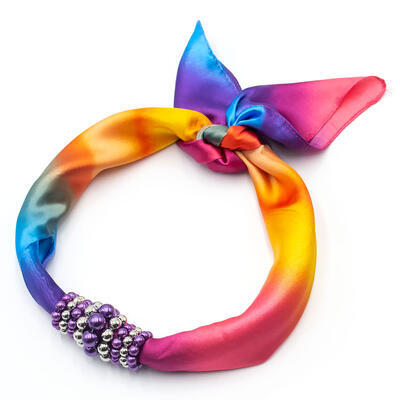 Jewelry scarf Stewardess - multicolor - 1