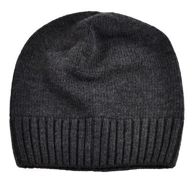 Knitted hat - dark grey