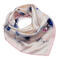 Small square scarf - pink and blue - 1/2