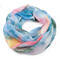 Infinity scarf - blue tints - 1/2