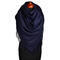 Blanket square scarf - dark blue - 1/2