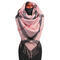 Blanket square scarf - pink - 1/2