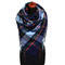 Blanket square scarf - blue - 1/2
