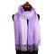 Blanket scarf - violet ombre - 1/2