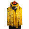 Blanket scarf bilateral - mustard yellow - 1/2