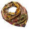 Big square scarf - brown - 1/3