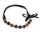 La Perle necklace - black&brown - 1/2