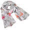 Classic cotton scarf - grey - 1/2