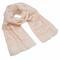 Classic women's scarf - beige - 1/2