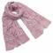 Classic women's scarf - pink old rose - 1/2