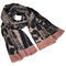 Classic women's scarf - pink - 1/2