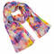 Classic women's scarf - multicolor - 1/2