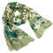 Classic women's scarf - green - 1/2