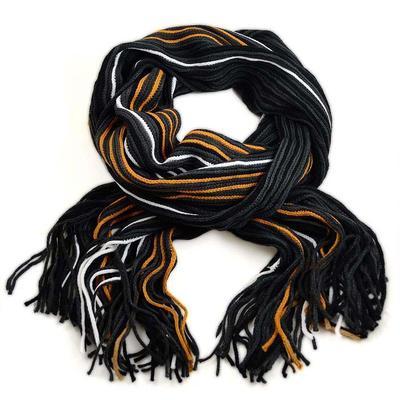 Classic scarf 69cp003-70.11 - grey and orange