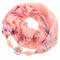 Jewelry scarf Extravagant - peach pink - 1/2