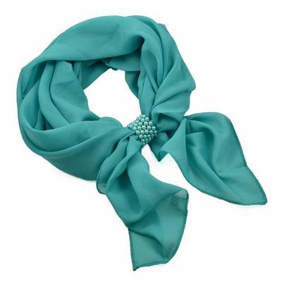 Jewelry scarf Melody - dark turquoise - 1