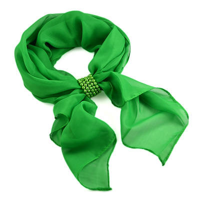 Jewelry scarf Melody - green - 1