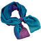 Jewelry scarf Melody - bluegreen and violet - 1/2