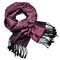 Classic cashmere scarf - old rose - 1/2