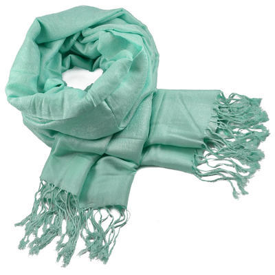 Classic cashmere scarf - menthol