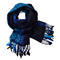Classic cashmere scarf 69cz002-32 - turquoise - 1/2