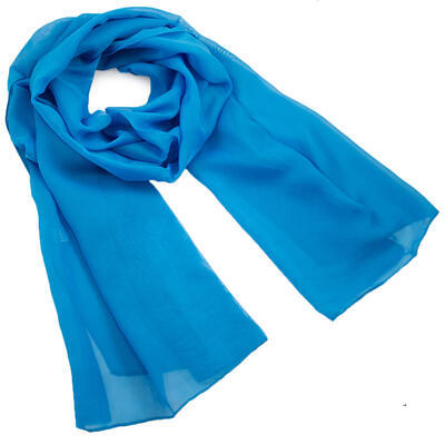  Classic women's scarf - turquoise
