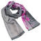 Classic women's scarf - violet - 1/2