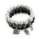 Bracelet set - black&white contrast - 1/2