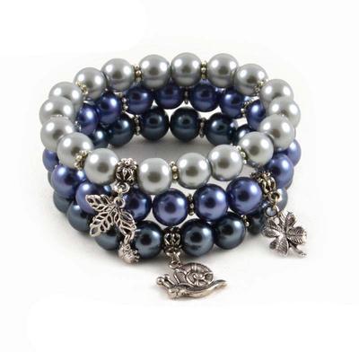 Bracelet set - Blue Wave