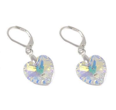 Xilion Crystal AB earrings made with SWAROVSKI ELEMENTS