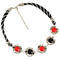 Necklace - red - 1/2