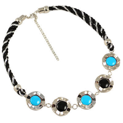 Necklace - turquoise