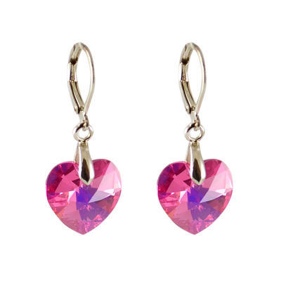 Xilion Light Rose earrings made with SWAROVSKI ELEMENTS