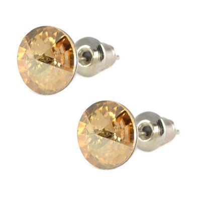 Rivoli Golden Shadow Mini earrings made with SWAROVSKI ELEMENTS