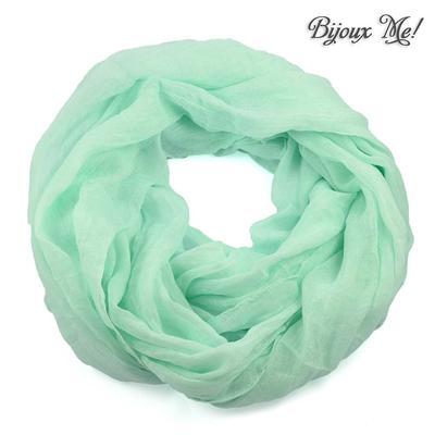 Snood 69tu001-32a - solid turquoise