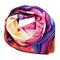 Small neckerchief 63sk004-35.30 - violet and blue - 1/2