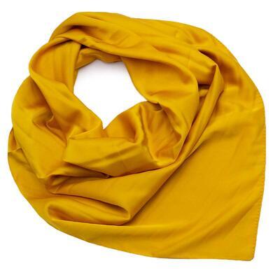 Square scarf - mustard yellow