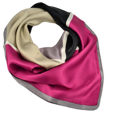 Square scarf- multicolour - 1