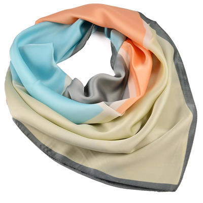 Square scarf- multicolour - 1
