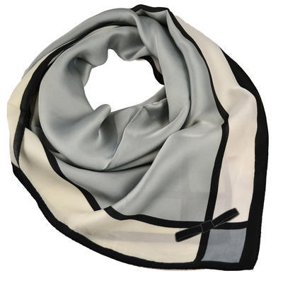 Square scarf - grey - 1