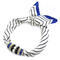 Jewelry scarf Stewardess - light blue - 1/2