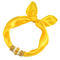 Jewelry scarf Stewardess - yellow - 1/2