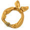 Jewelry scarf Stewardess - golden brown - 1/2