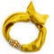 Jewelry scarf Stewardess - golden brown - 1/2
