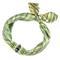 Jewelry scarf Stewardess - green stripes - 1/3