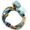 Jewelry scarf Stewardess - blue - 1/2