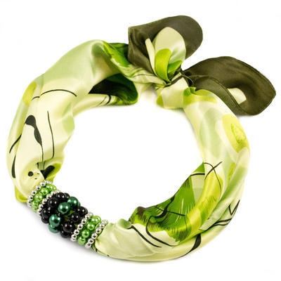 Jewelry scarf Stewardess - green - 1