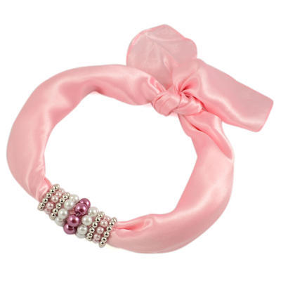 Jewelry scarf Stewardess - pink - 1